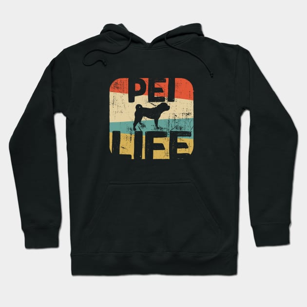 Retro 1970s 'Pei Life' Hoodie by Geekasms